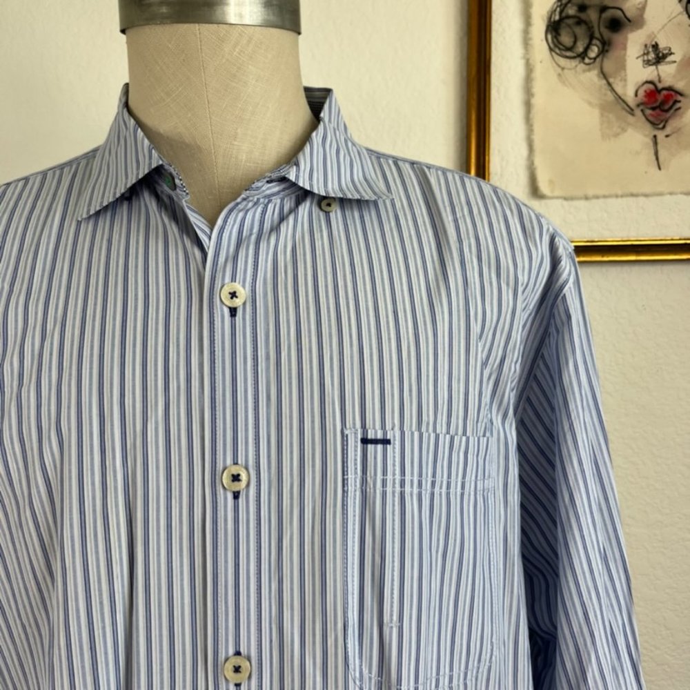 Tommy Bahama Striped Button Down Shirt
